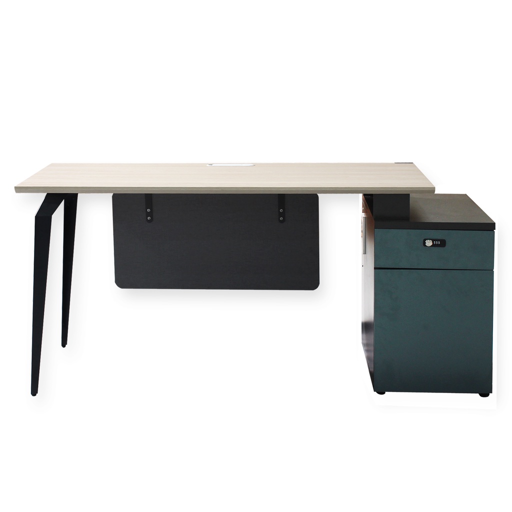 KRUZO MOBI Series Modern Highend Office Table with Drawer Shopee