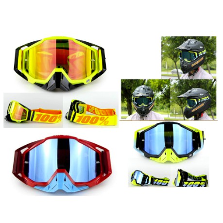 100 goggles clear lens