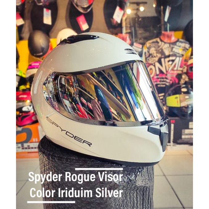 Iridium Visor for spyder Rouge Full Face Helmet not included | Shopee ...