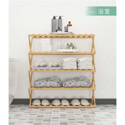 5 Tier Bamboo Shoe Rack Organizer Wooden Storage Shelves Stand Shelf 5 Layer Space Saving Shoe Rack Shopee Philippines