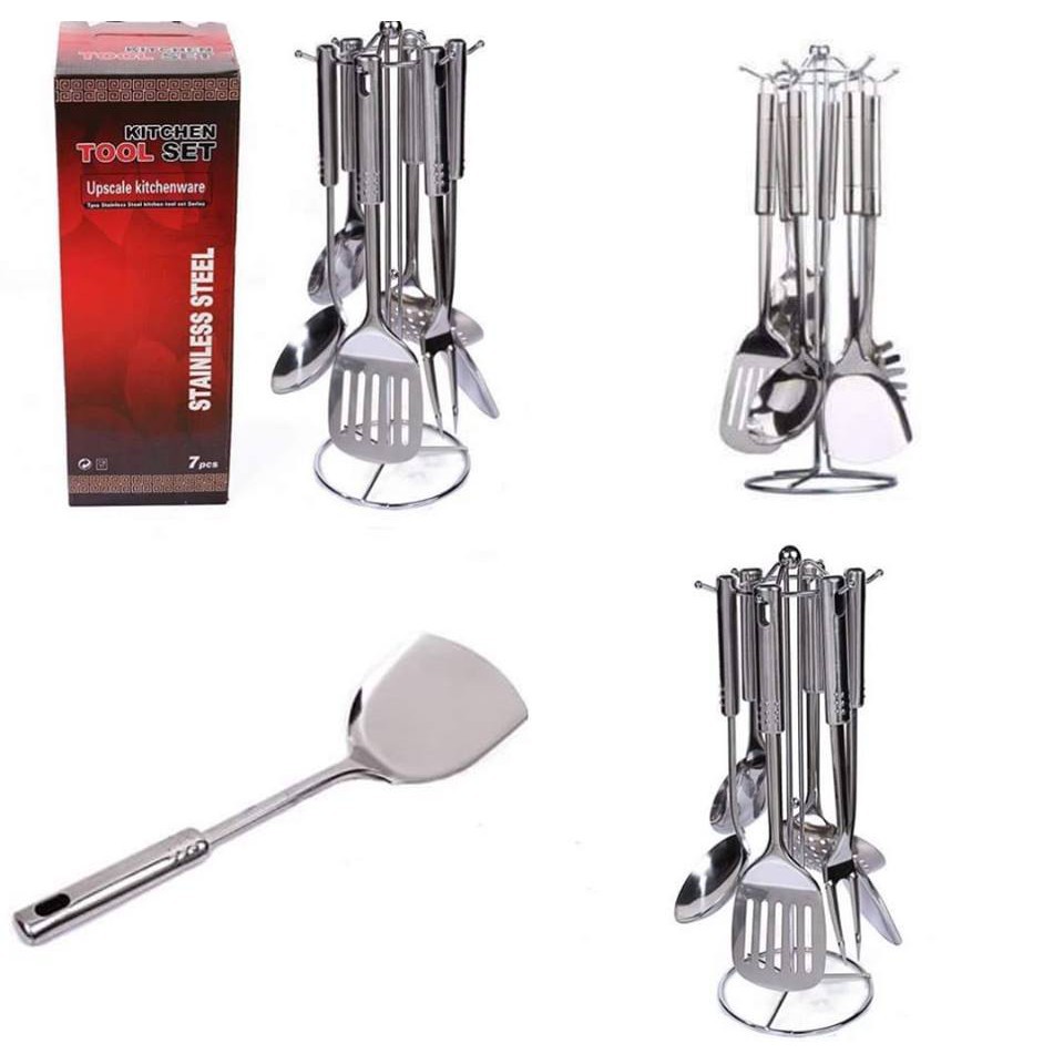 7in1 Stainless Steel Kitchen Tool Set With Box Shopee Philippines