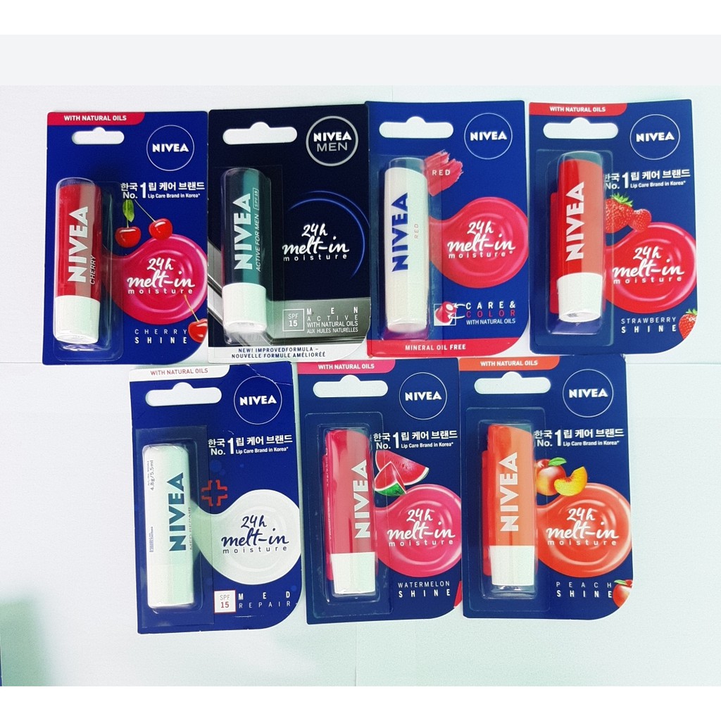 Nivea lipbalm 24hours spf30 auth | Shopee Philippines