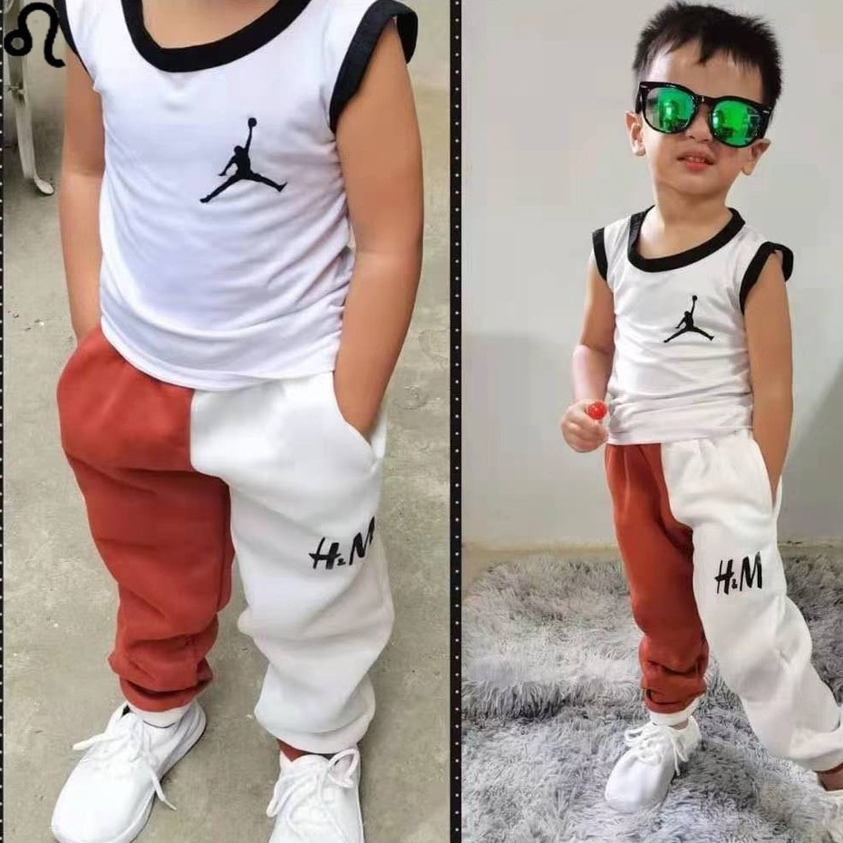 Two toned jogger for kids 3-12 years old (UNISEX IN RANDOM COLOR DESIGN) |  Shopee Philippines