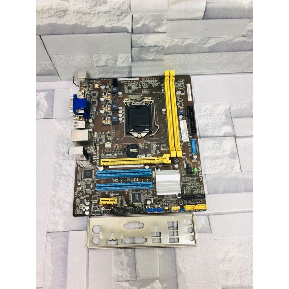 ASUS H81MC 4TH GEN Motherboard Socket LGA 1150 i3 i5 i7 DDR3 USED