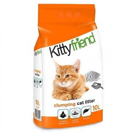 Kitty Friend Clumping Cat Litter 10L (Super Absorbent) Shopee Philippines