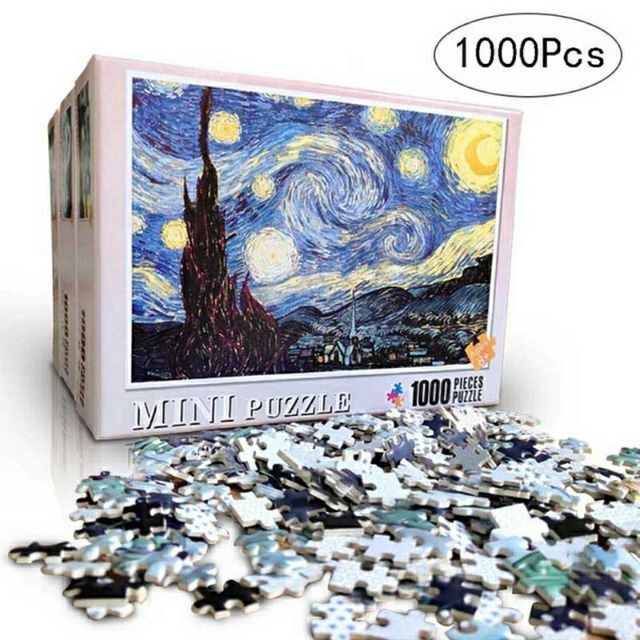 1000 Pieces Art Jigsaw Puzzles for Adults Puzzle Children Gift Size 38*26cm Cute 