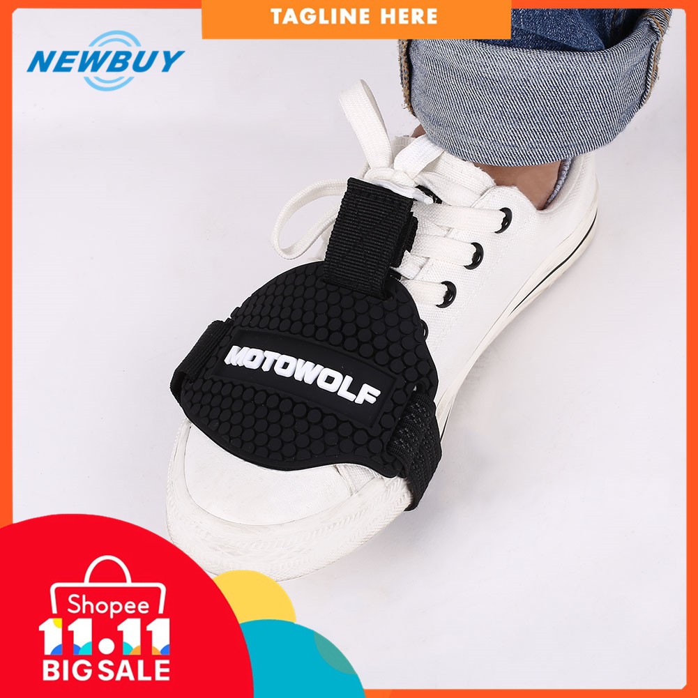 shoe protector for motorcycle riding