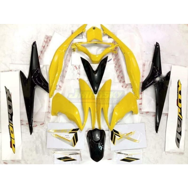 Legit Yellow Fairings Thai Edition For Aerox V1 🇹🇭 Shopee Philippines