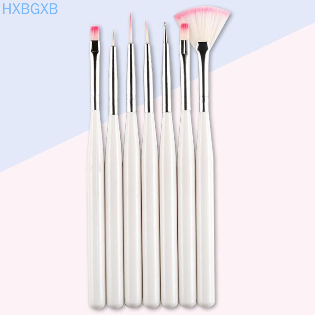 HXBG 7pcs Cake Painting Nail Art Drawing Brush Set Fondant Icing   1077ce992f5ae6b70ece0e770a646c19