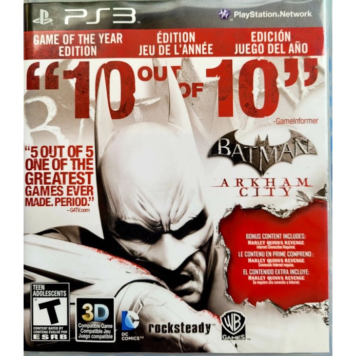 PS3 game - Batman Arkham City | Shopee Philippines