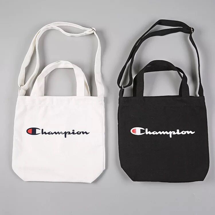 champion tote bag mens white