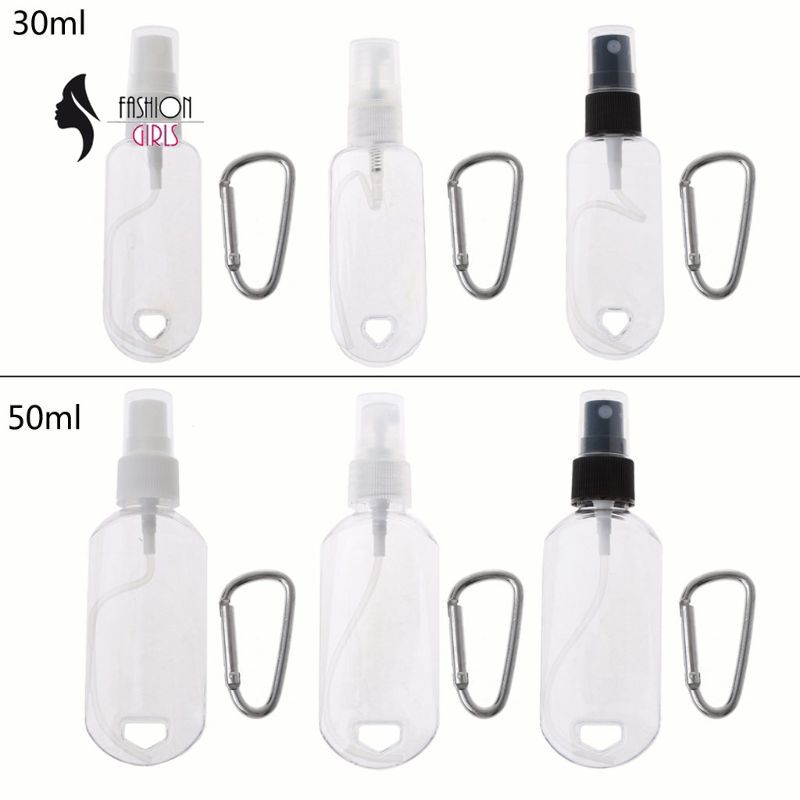 30ml 50ml Reusable Portable Mini Size Alcohol Spray Bottle Hand ...