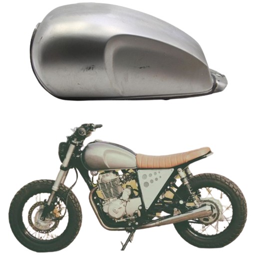 XY-400 CUSTOM MOTORCYCLE GAS TANK 13L FOR CAFÉ RACERS, BOBBERS, BRATS ...