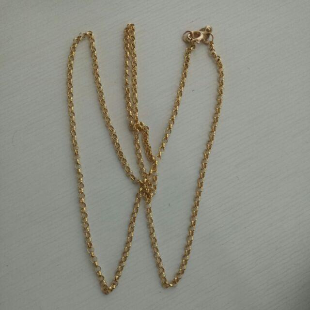 18k saudi gold tauco chain 18inches 1.3to1.4grams approx pawnable 18k ...