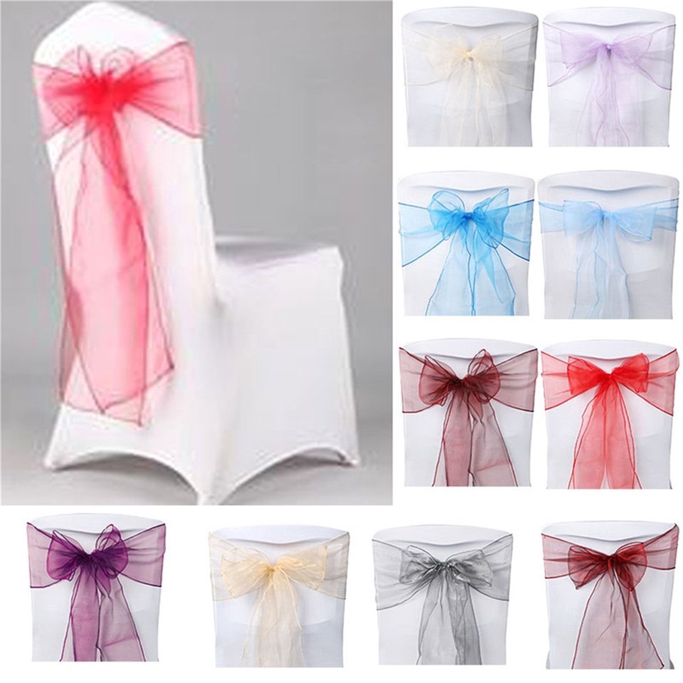 organza chair covers