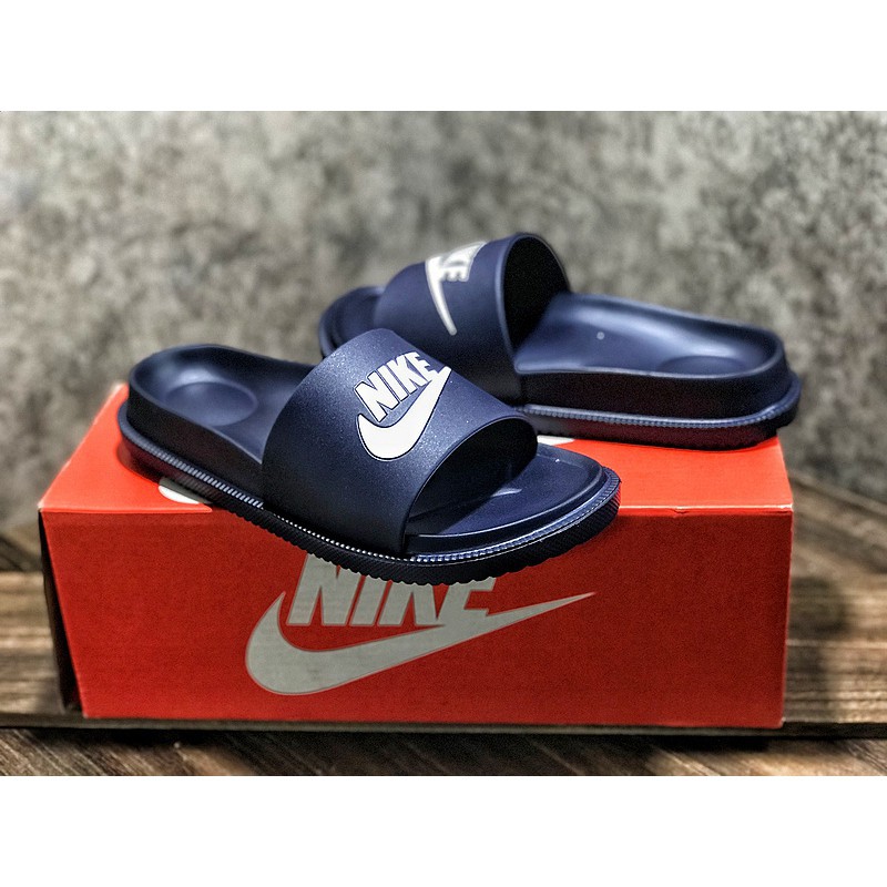 nike tanjun sandals blue