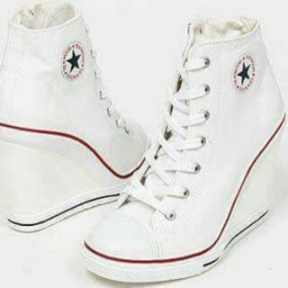 converse wedge shoes