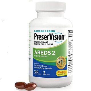 ❀⋮ [DATE 42023] PreserVision AREDS 2 Eye MINIS Soft Gels 60120 TABLETS fEHG
