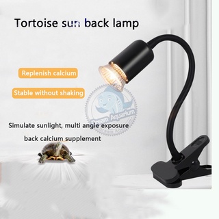 Heat Lamp For Reptile UVA UVB Reptile Light with Holder&Switch for Lizard Turtle Snake Amphibian