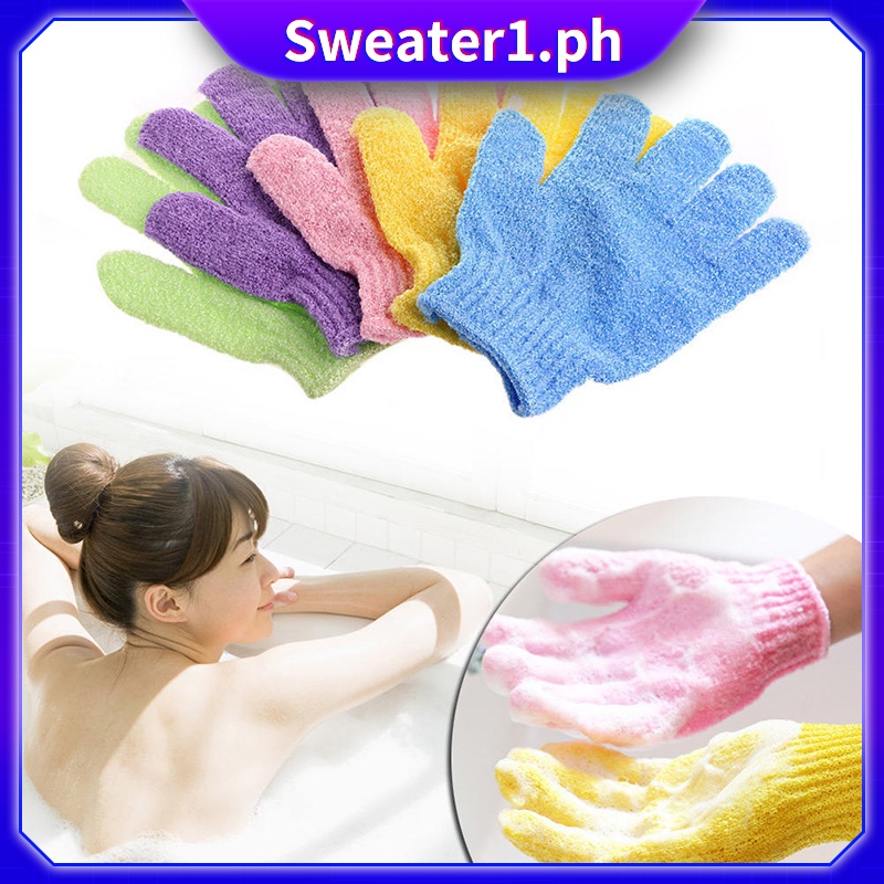 Bathe Gloves Five Finger Bathe Towel Artifact Rubbing Mud Rubbing Back 