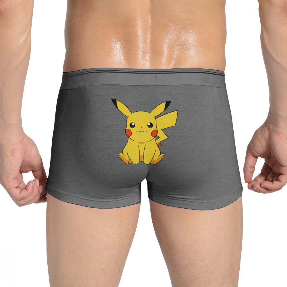 Pikachu Men's Boxer Briefs Underwear | Shopee Philippines