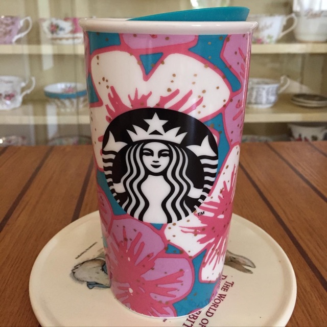 starbucks floral tumbler
