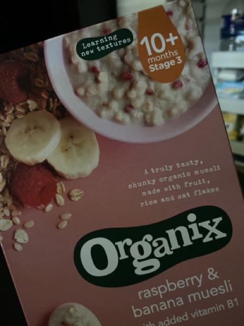 organix strawberry and banana porridge