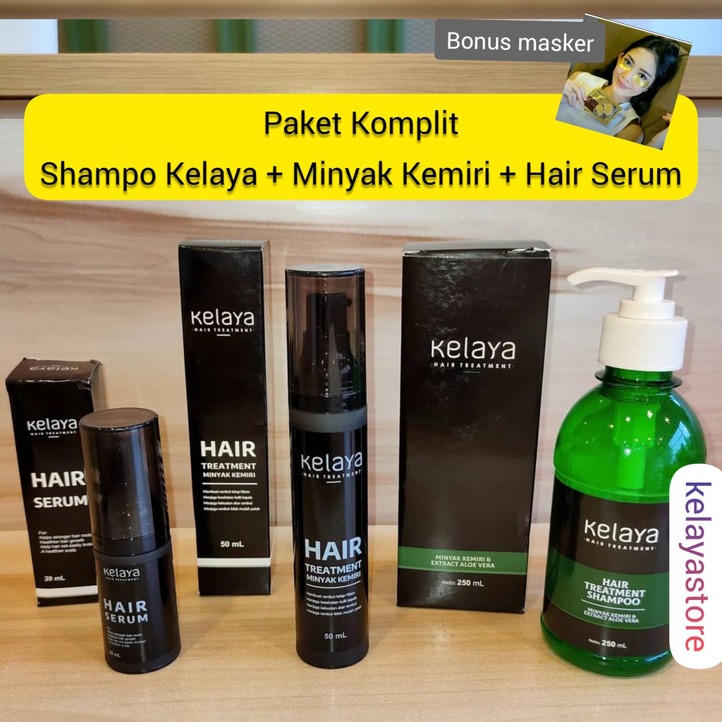 Complete Package Rich Shampoo Hair Treatment Bundling Special Full ...