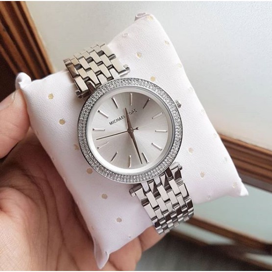 michael kors mk3190 darci silver watch