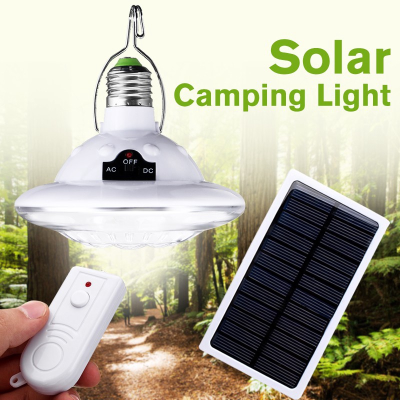 22 LED Solar Powered Yard Tent Light Outdoor Camping Hanging Lamp With