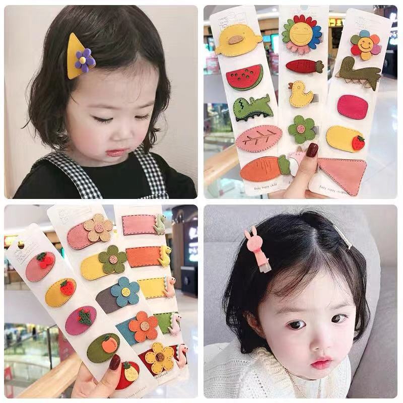 Hair Clip Set Girl's Headwear Cute Baby 