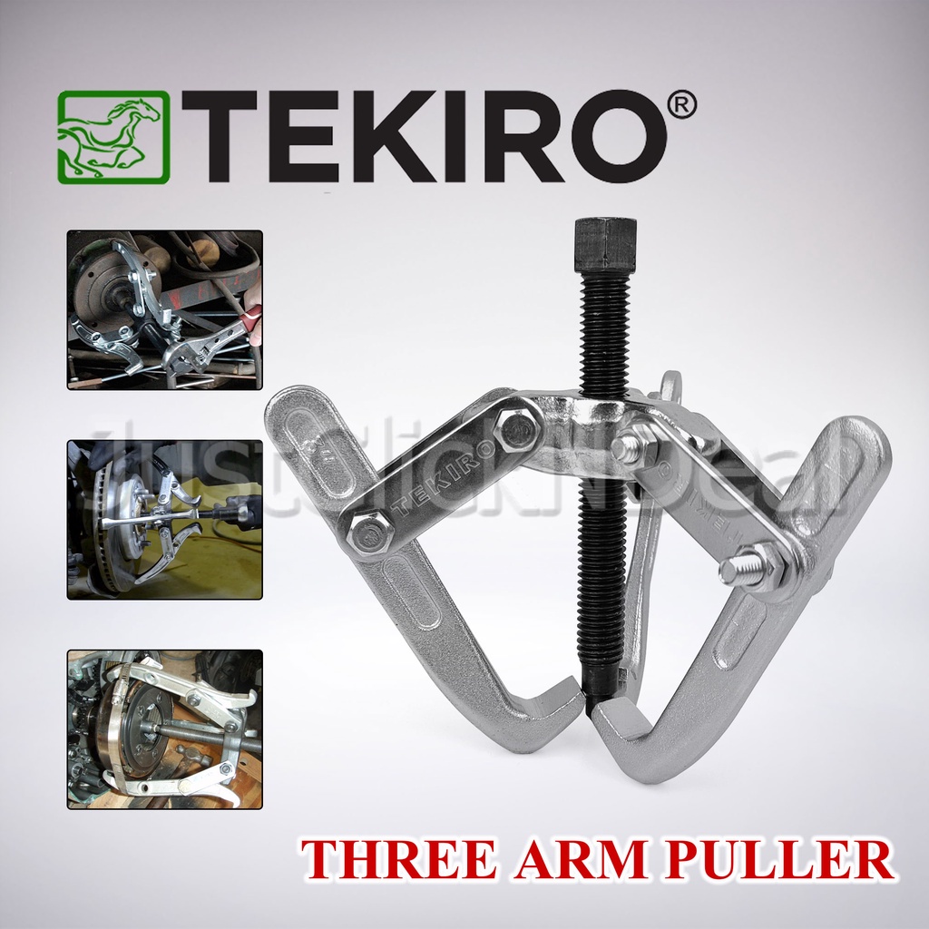 Tekiro Treker 3 Feet 3 4 6 8 Inch Three Arm Jaw Puller Extractor Gear