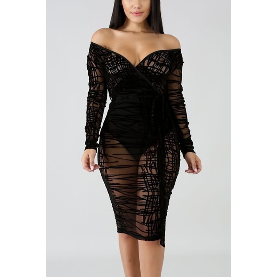 sexy lace plus size dresses