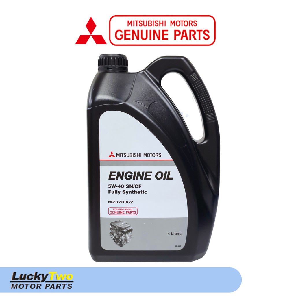 Mitsubishi 4L Genuine Engine Oil 5W-40 Fully Synthetic MZ320362 ...