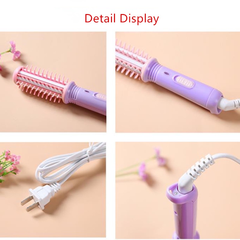 Fashion Mini Electric Curling Iron Small Hair Straightening Curling set