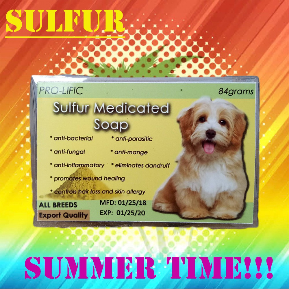 Prolific Sulfur Medicated Soap for Cats and Dogs 84g Shopee Philippines