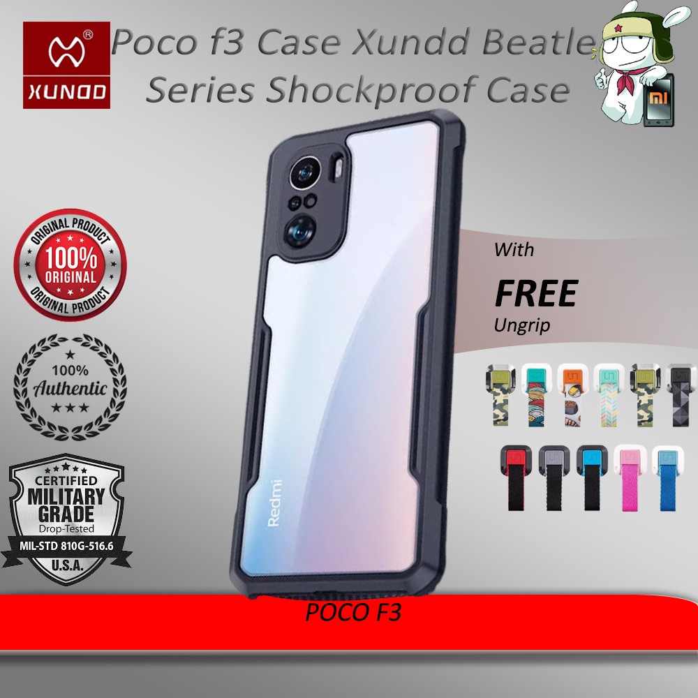 Poco F3 F4 Gt F4 Case Xundd Beatle Series Shockproof Case Shopee Philippines 7061