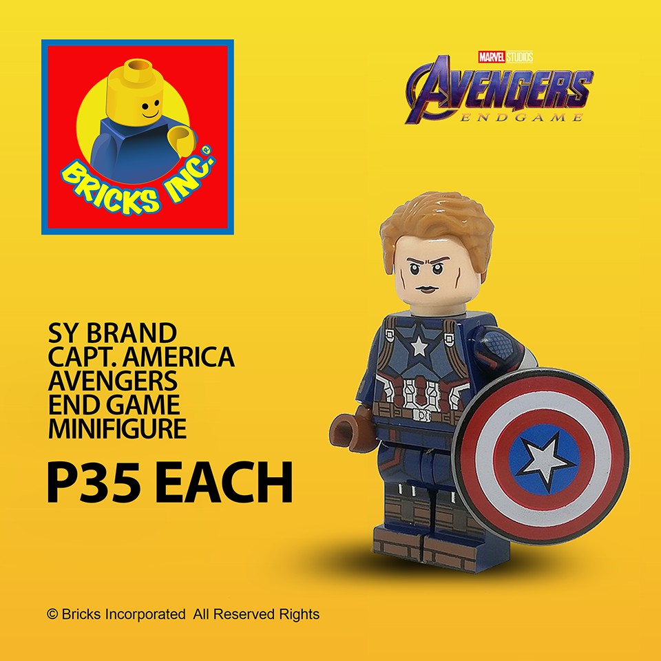 avengers endgame lego captain america