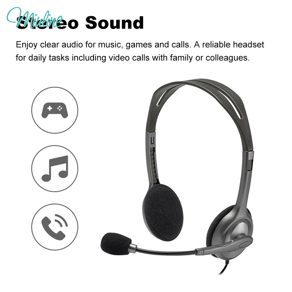 logitech h111 noise cancelling