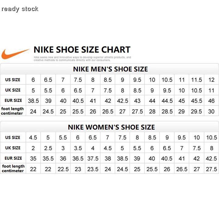 nike size uk to us