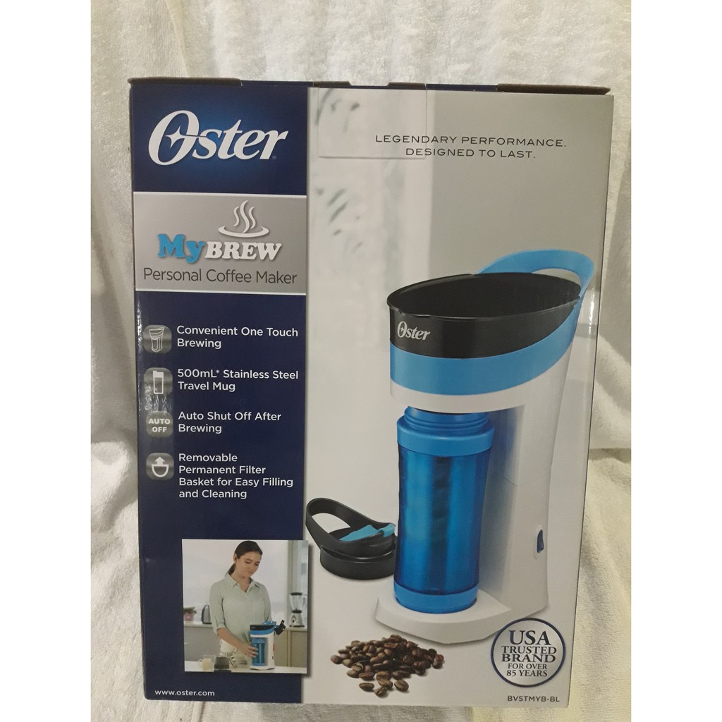Oster Personal Coffee Maker (BLUE) Shopee Philippines