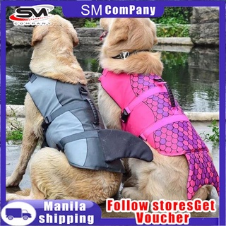 Fashion Pet Safety Clothing Dog Life Jacket Swimming Protective Vest Surf Protective Clothing