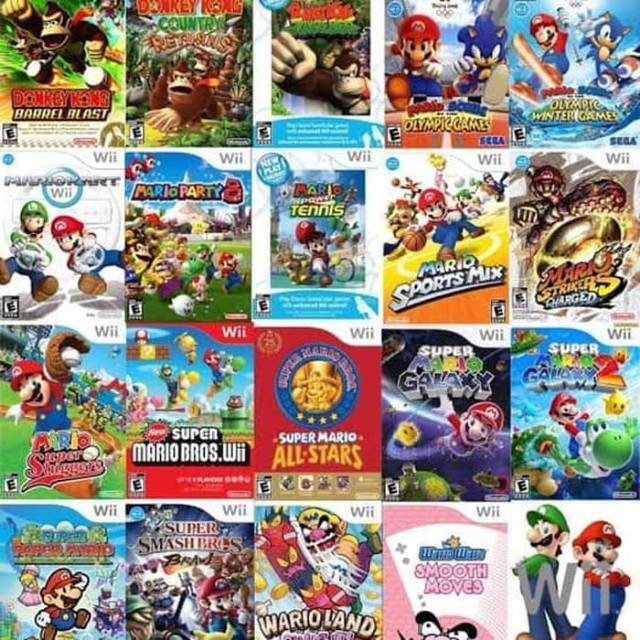 all games for wii