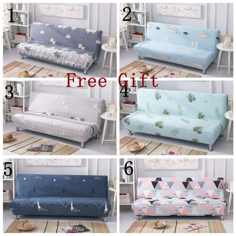Cartoon Cheap New Full Stretch Sofa Bed Covers Shopee Philippines