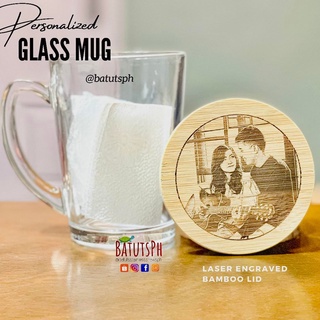 BatutsPh - Personalized Clear Glass Mug Collection Double Glass Custom Cup baso Gift Giveaway Coffee #7