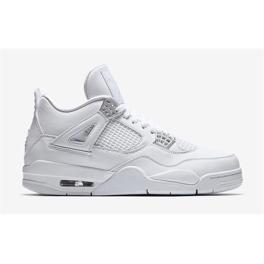 retro 4 pure white