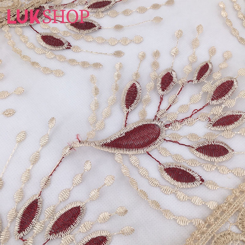 LUK 8 Seaters Embroidered Table Runner Lace Material Table Runner ...