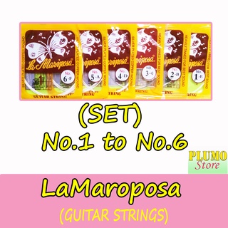 GUITAR STRING (LaMariposa)(no.0,1,2,3,4,5,6)