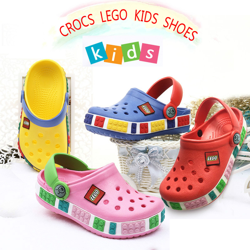 boys lego crocs