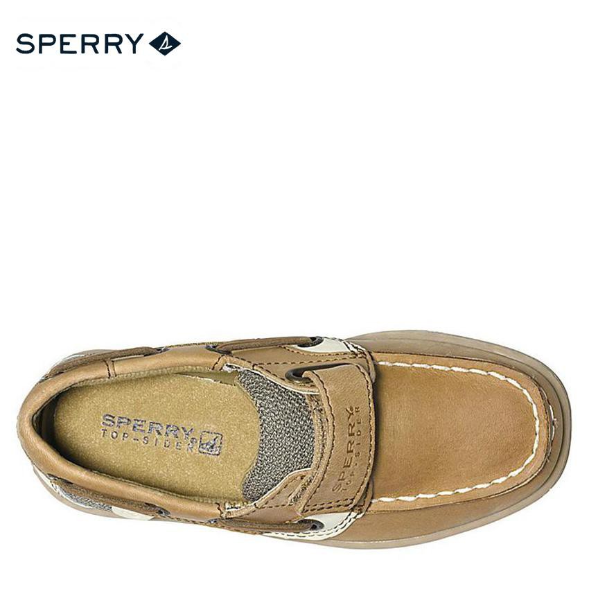 sperry bluefish linen oat